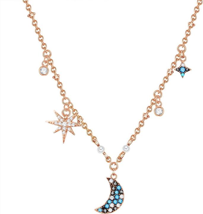 Lulu & Jane Kette mit Kristallen von Swarovski® - 29231 (Messing, 41 - 48.5 cm)