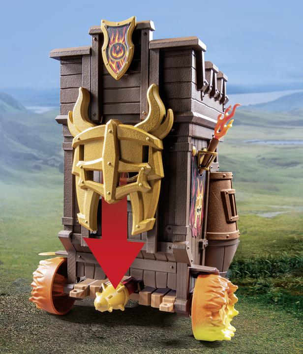 Image du produit Playmobil Chariot d'attaque avec canon à feu (71643, Playmobil Novelmore)