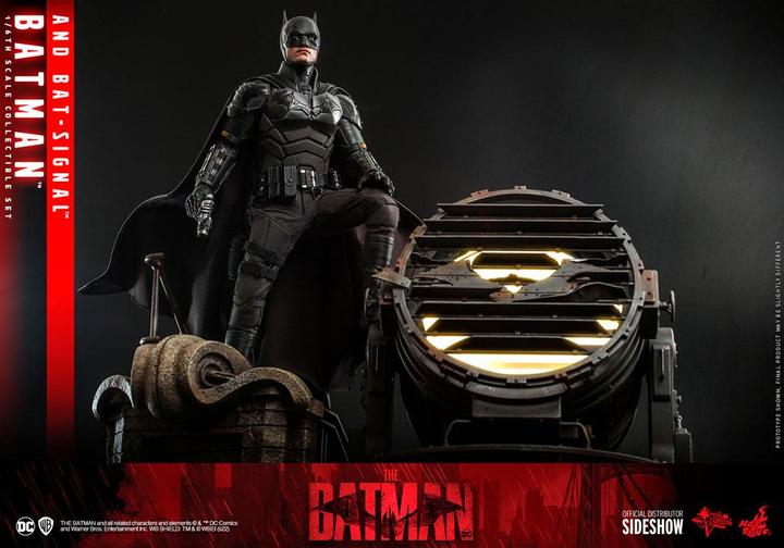 Image du produit Hot Toys The Batman figurine Movie Masterpiece 1/6 Batman with Bat-Signal 31 cm