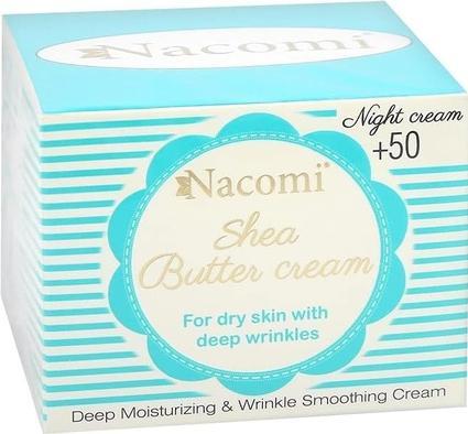 Produktbild Nacomi NACOMI Shea Butter Cream krem do twarzy z peptydem 50+ na noc 50ml (50 ml)
