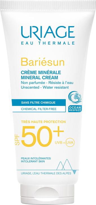 Uriage Bariésun Mineral Cream (Sonnencreme, SPF 50, 100 ml)