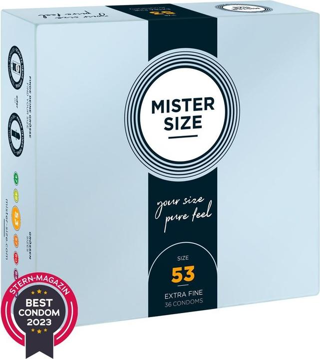Actual product image Mister Size 53 (10 pcs.)
