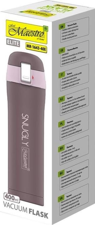 Immagine prodotto Maestro THERMO MUG 'SNUGLY' 400 ml Marrone (0.40 l)