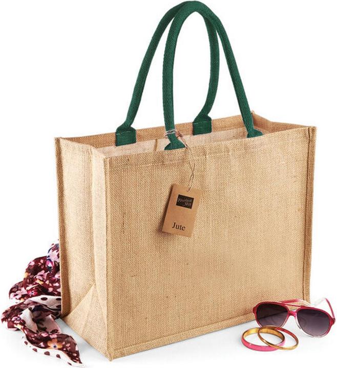 Actual product image Westford Mill Classic Jute Shopper Bag (21 l)