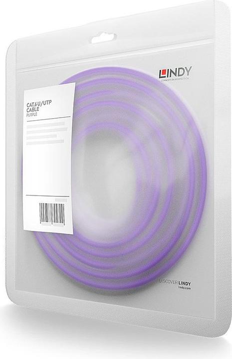 Produktbild Lindy Netzwerkkabel (U/UTP, CAT6, 10 m)