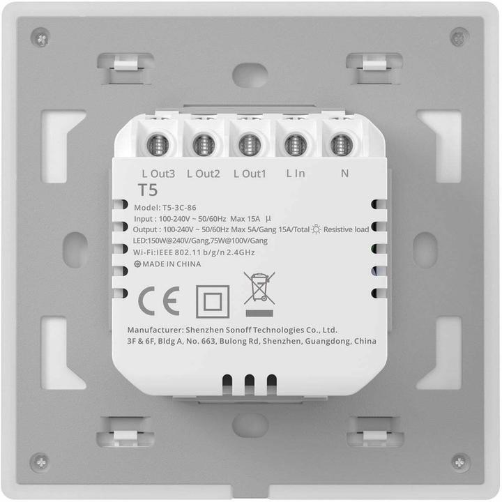 Immagine prodotto Sonoff Interruttore a parete intelligente TX Ultimate