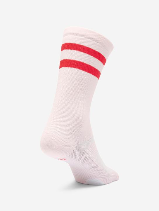 Image du produit Domyos Chaussettes hautes de fitness x2, bandes roses et rouges (39, 42)
