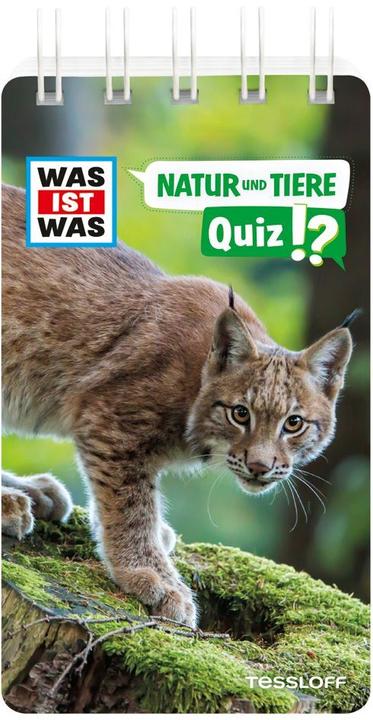 Produktbild Tessloff WAS IST WAS Quiz Natur und Tiere (Deutsch, Tessloff Verlag Ragnar Tessloff GmbH & Co.KG, 2024)