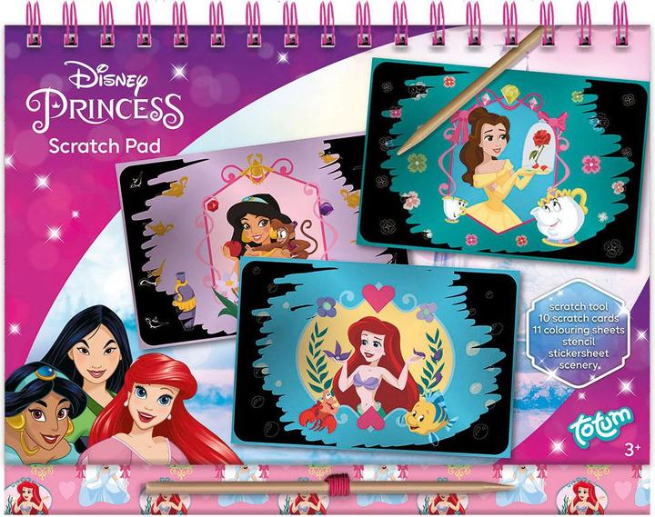 Actual product image Totum Disney Princess scratch book