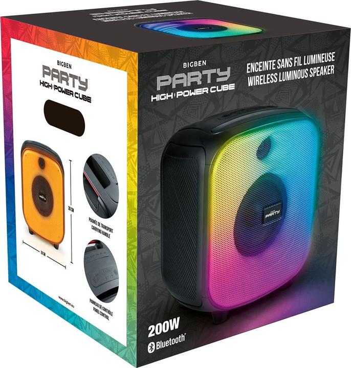 Produktbild Bigben PARTY Cube - BT-Speaker (7 h)