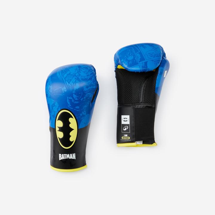 Actual product image Domyos Boxing gloves kids - Batman (6 OZ)