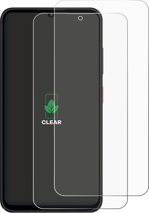 Produktbild ScreenLeaf Schutzfolie nachhaltiger Displayschutz Display Schutz Folie Klar Transparent (2 Stück, Blackview A55)