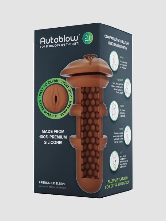 Produktbild Autoblow A.I. Silicone Vagina Sleeve