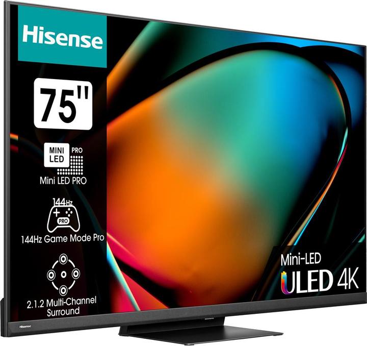 Produktbild Hisense TV 75U8KQ (75", LED, LCD, 4K, 2023)