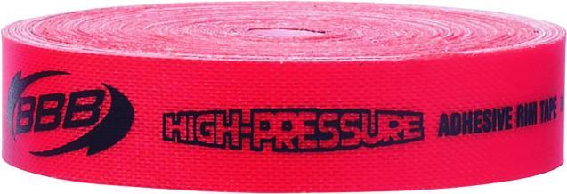 Produktbild BBB Rimtape Hp Adhesive 25mmx10m Red (25 mm)