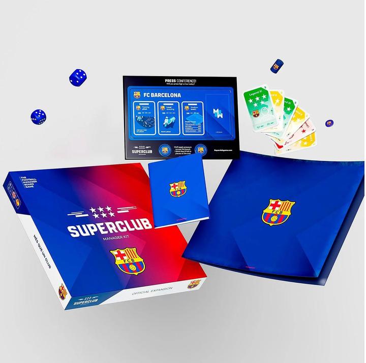 Produktbild Superclub FC Barcelona - Manager Kit (Englisch)