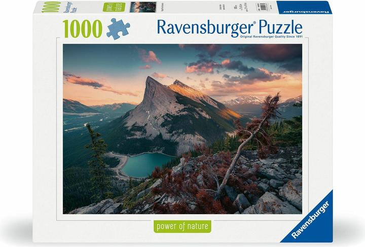 Actual product image Ravensburger Tramonto in montagna (1000 pieces)