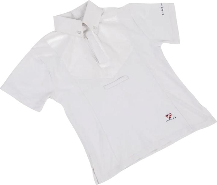 Actual product image Aubrion Childrens/Kids Tie Keeper Short-Sleeved Shirt (158, 164)