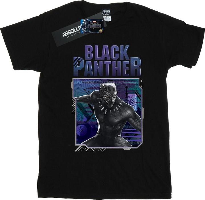 Image du produit Mens Black Panther Tech Badge T-Shirt (XL)