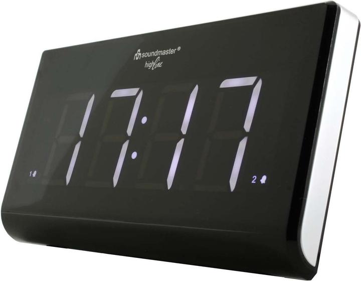Actual product image Soundmaster UR8400 Jumbo LED wekkerradio met dimbaar display