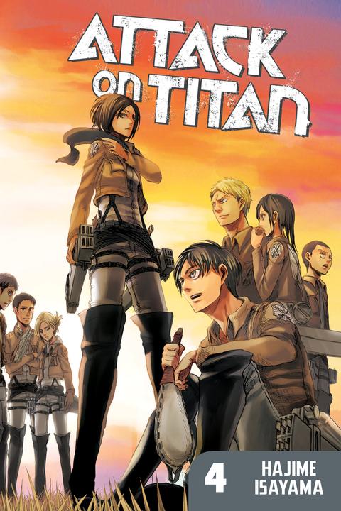 Actual product image NoName Attack On Titan Gn Vol 04 (English, Hajime Isayama, 2013)