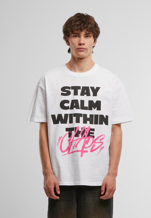 Actual product image Mister Tee MisterTee Stay Calm In Chaos Oversize Tee - 195871 (L)