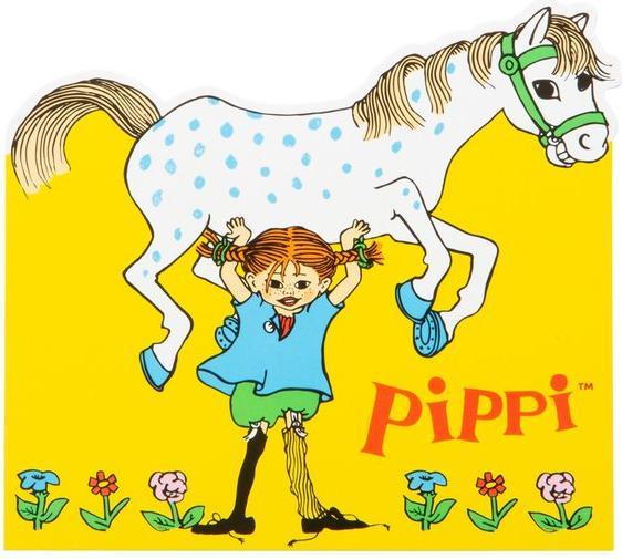 Actual product image Haza Witbaard Pippi Longstocking: Invitation - 8 pcs (8 pcs.)