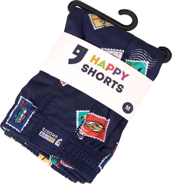Actual product image Happy shorts Woven Boxer Shorts Casual Comfort Fit (M, Single pack)