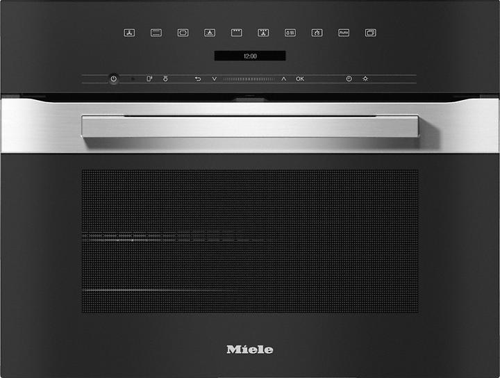 Immagine prodotto Miele Forno compatto dal design perfettamente combinabile con display con testo in chiaro, rete e pirolisi