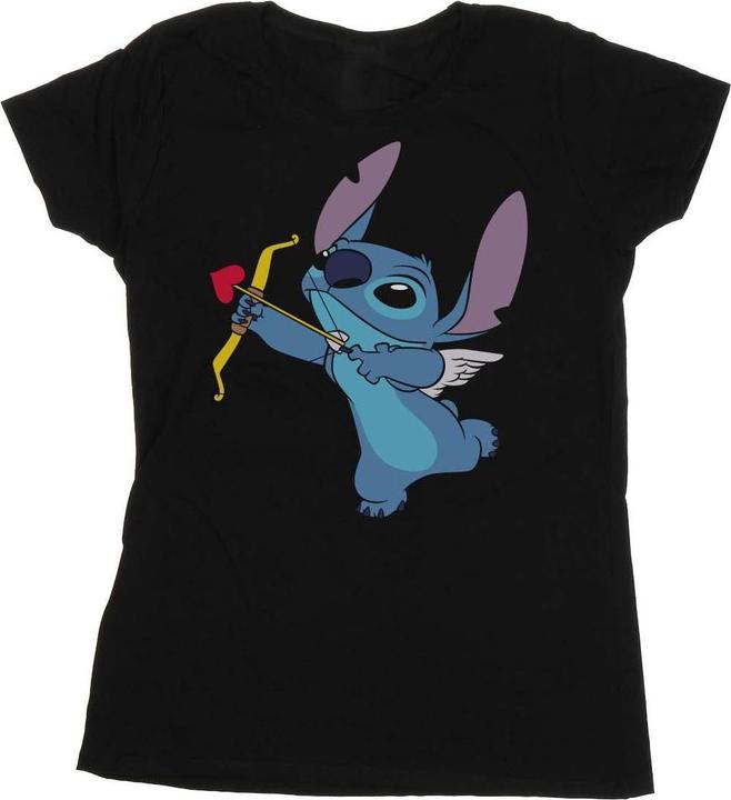 Produktbild Disney Lilo And Stitch Stitch Cupid Valentines TShirt (M)