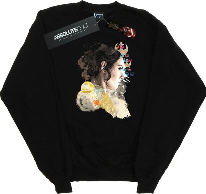 Actual product image Star Wars Girls Rey Collage Sweatshirt (128)