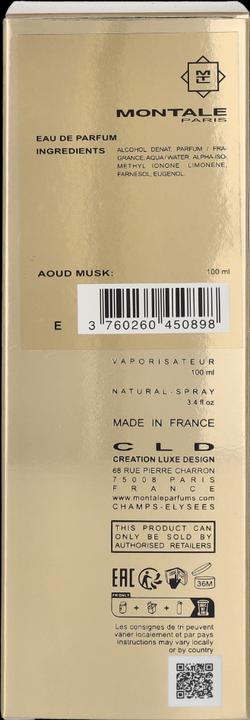 Actual product image Montale Aoud Musk (Eau de parfum, 100 ml)