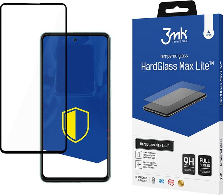 Produktbild 3MK Hardglass Max Lite Bildschirmschutz (1 Stück, Samsung Galaxy A52, Samsung Galaxy A52 5G, Samsung Galaxy A52s 5G)