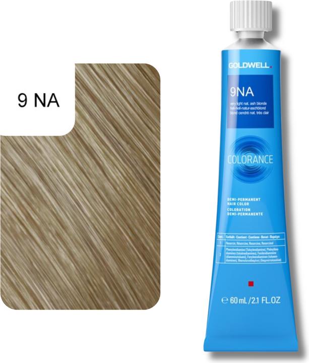 Actual product image Goldwell Colorance Cover Plus (9NA Very Light Natural Ash Blonde)