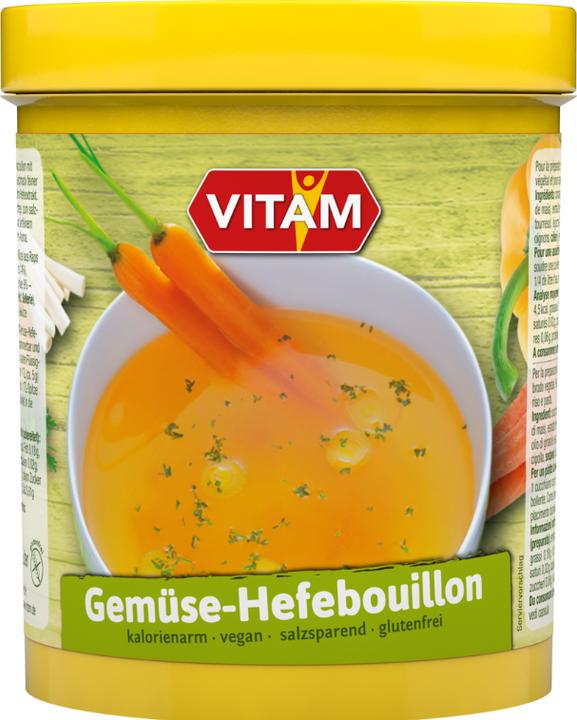 Produktbild Vitam Bouillon Hefe mit Gemüse glutenfrei Paste (1520.77 ml)