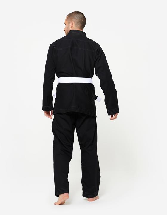 Produktbild Outshock Kimono Brasilianisches Jiu-Jitsu 450 g/m² - schwarz (158, 164)