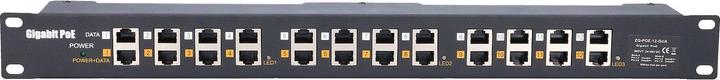 Actual product image Extralink PoE 12p (802.3af (PoE), 802.3at (PoE+))