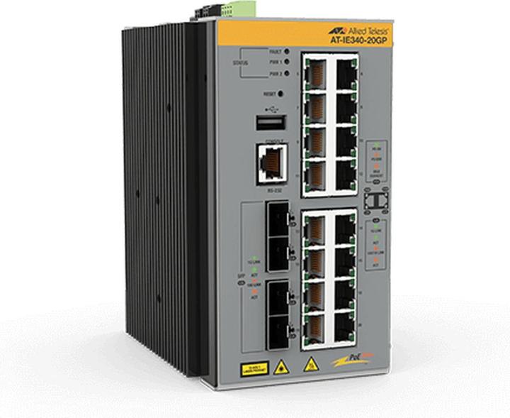 Image du produit Allied Telesis AT IE340-20GP (16 Ports)