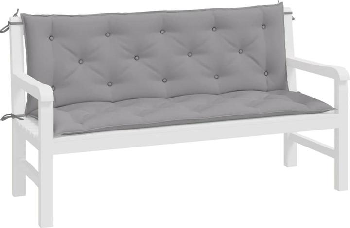 Image du produit VidaXL Coussins de banc de jardin 2 pcs. O x tissu ford (150 x 50 x 7 cm)
