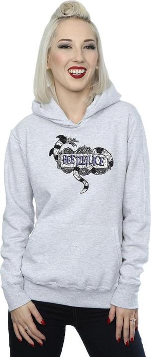 Produktbild Beetlejuice Sandworm Logo Kapuzenpullover (M)