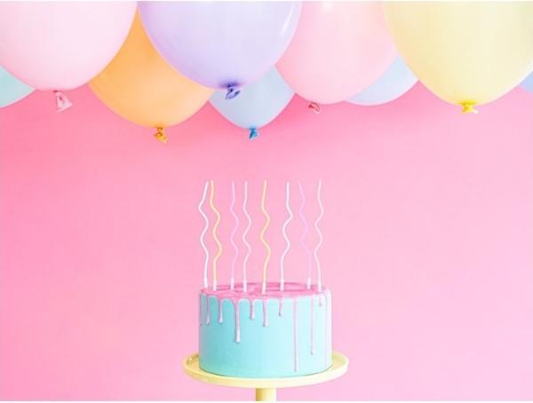 Partydeco Bougies d'anniversaire
