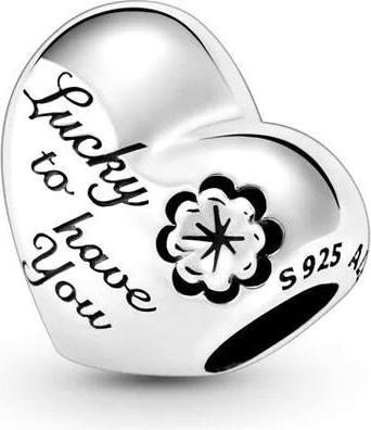 Pandora Heart & Clover (Sterling Silber 925)