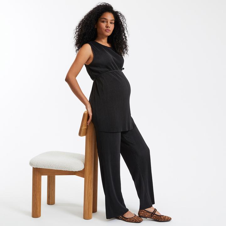 Image du produit La Redoute Collections Pantalon de grossesse large et taille haute (42)