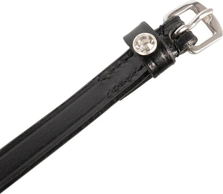 Produktbild Hy Sporenriemen Strassbesatz Leder