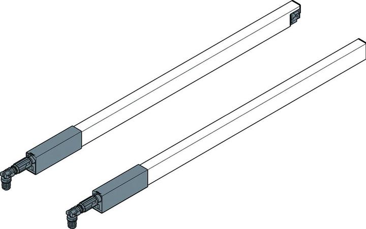 Produktbild Blum Längsreling für Frontauszug TANDEMBOX antaro, seidenweiss