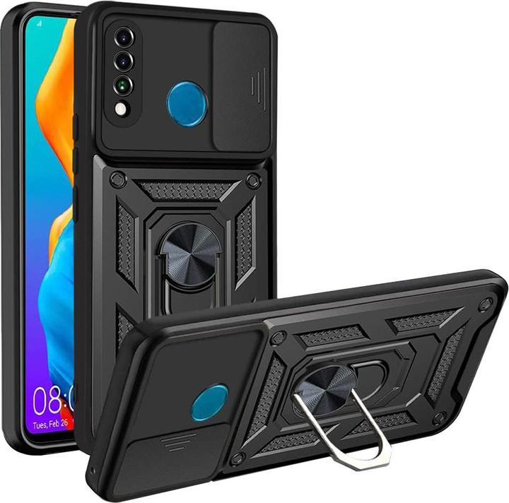 Image du produit Techsuit - CamShield Series - Huawei P30 Lite / P30 Lite New Edition - Black (Huawei P30 Lite New Edition, Huawei P30 Lite)