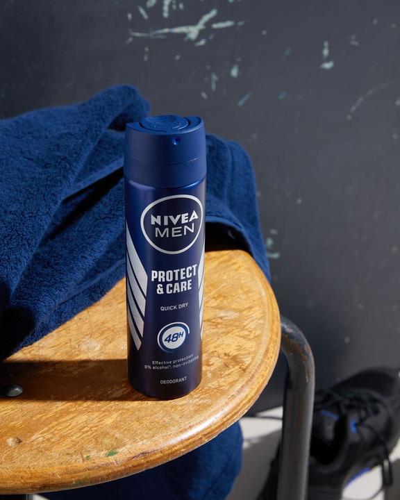 Immagine prodotto NIVEA MEN PROTEGE & CUIDA deo vapo 200 ml (Getto vaporizzato, 200 ml)