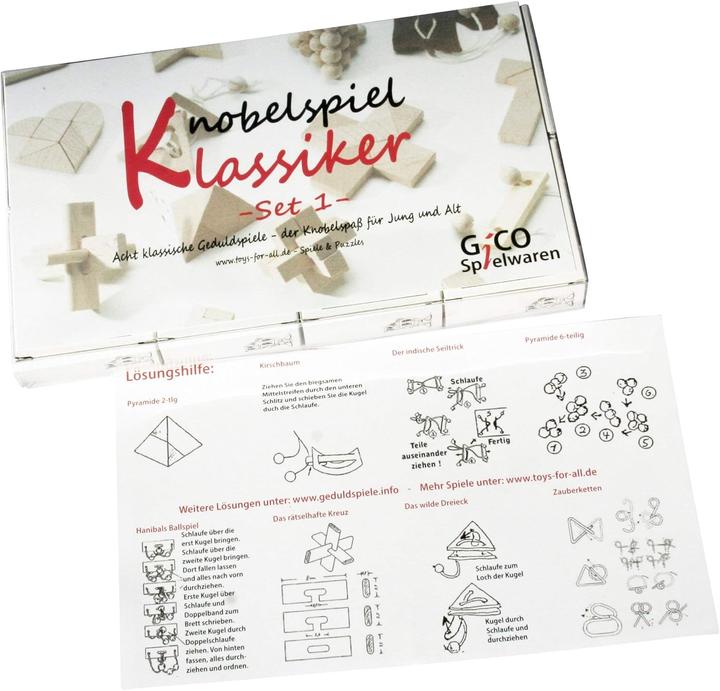 Produktbild Gico Knobelspiel Set