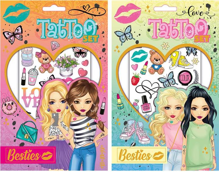 Produktbild Besties Klebetattoos, 2 Bögen