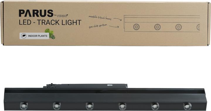 Parus by Venso Track Lights 60cm black, beam angle 90 ° (LED, 245 V)